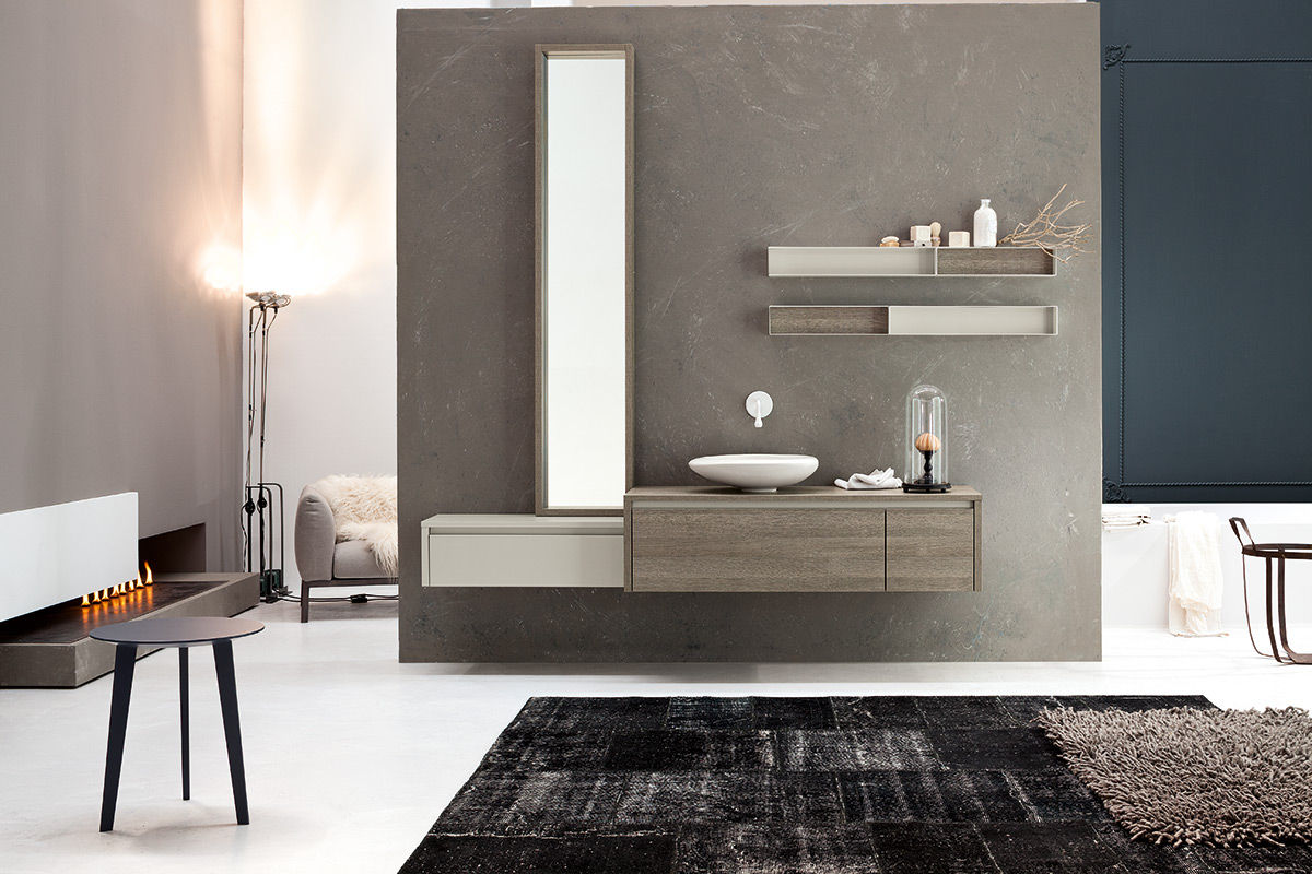 Tender collection: furniture elements, Mastella - Italian Bath Fashion Mastella - Italian Bath Fashion ห้องน้ำ แผ่น MDF