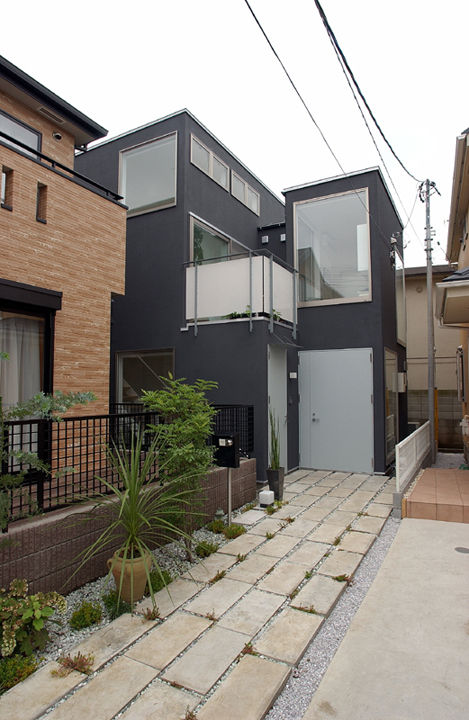 小金井の家, hamanakadesignstudio hamanakadesignstudio Minimalist houses