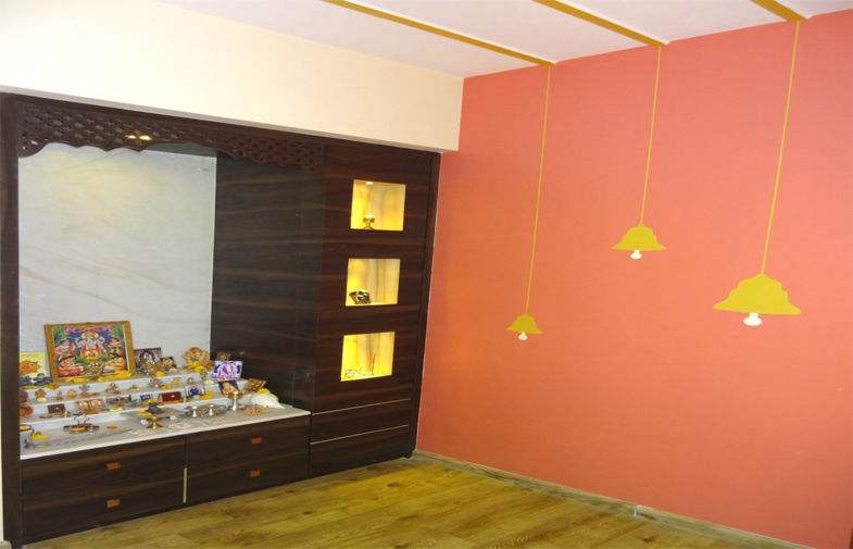 Mr. Pramod Joshi, UNIQUE DESIGNERS & ARCHITECTS UNIQUE DESIGNERS & ARCHITECTS غرفة المعيشة