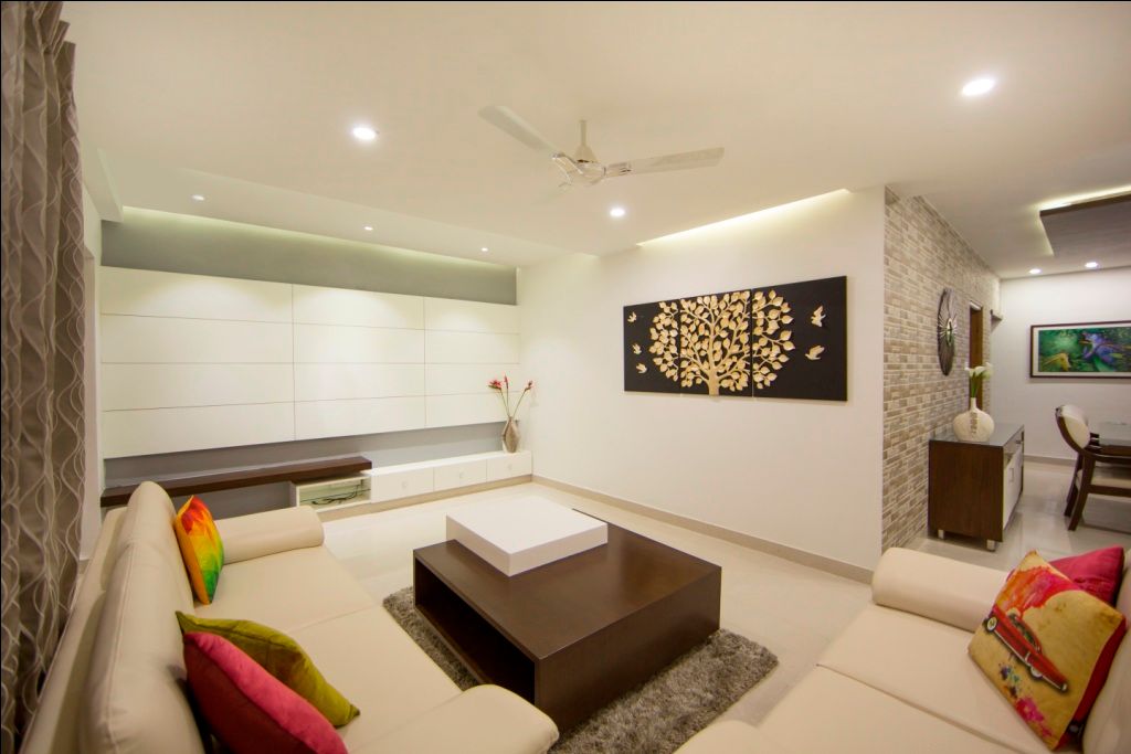 Drawing room ARK Architects & Interior Designers Living room