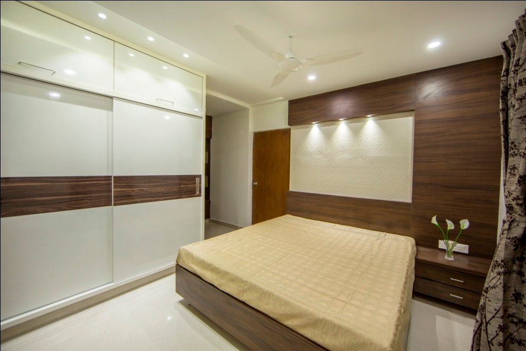 Bedroom 3 ARK Architects & Interior Designers Minimalist bedroom Property,Comfort,Fixture,Wood,Interior design,Building,Floor,Flooring,Shade,Real estate