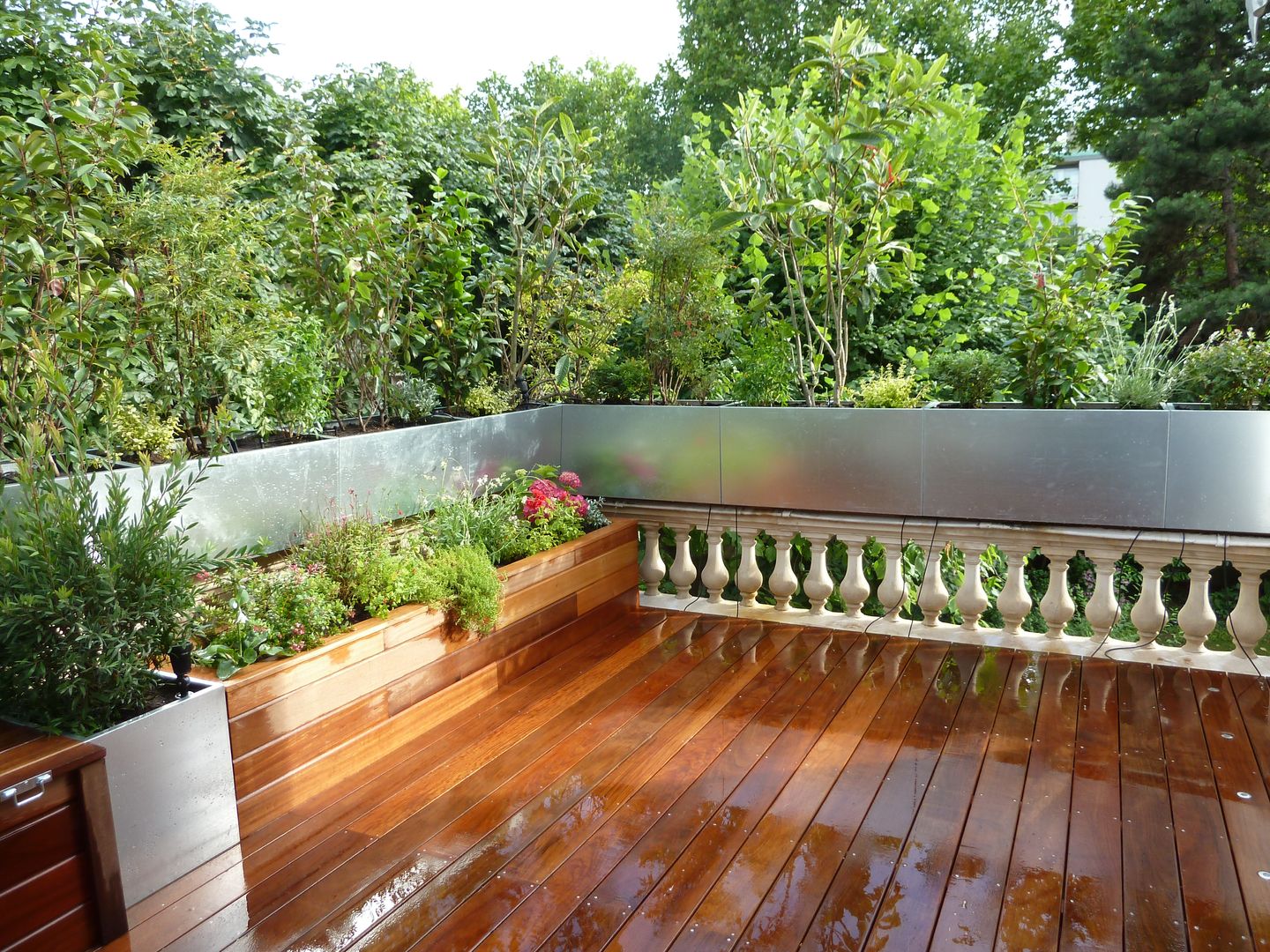 Terrasses et Balcons, Scènes d'extérieur Scènes d'extérieur Modern balcony, veranda & terrace