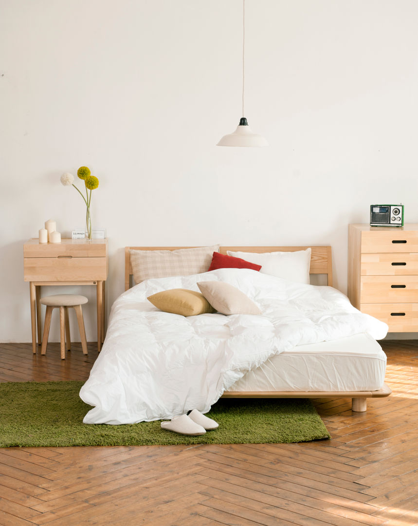 M5 Bed / Queen, munito / 무니토 munito / 무니토 غرفة نوم Beds & headboards