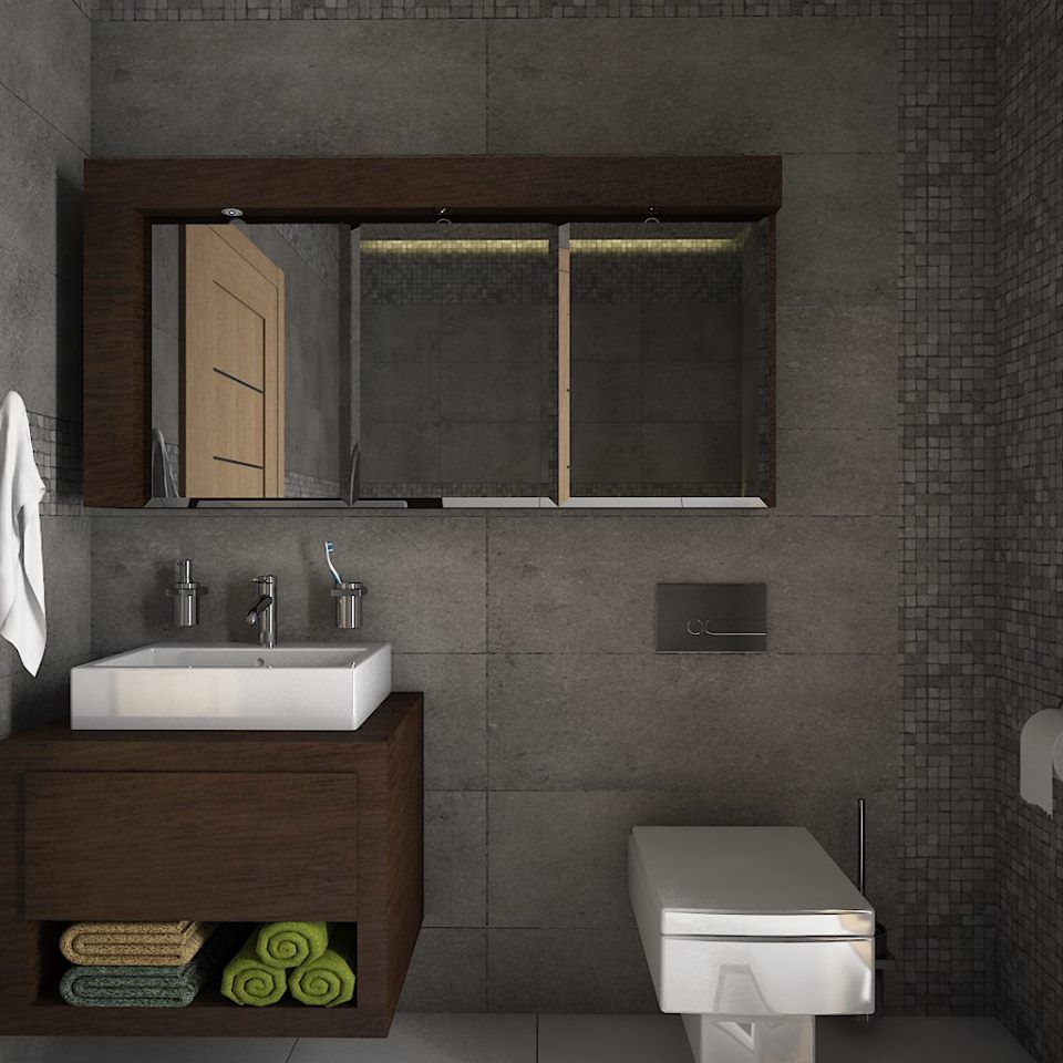 Arquitectura, Estudio BAM Estudio BAM Minimalist bathroom