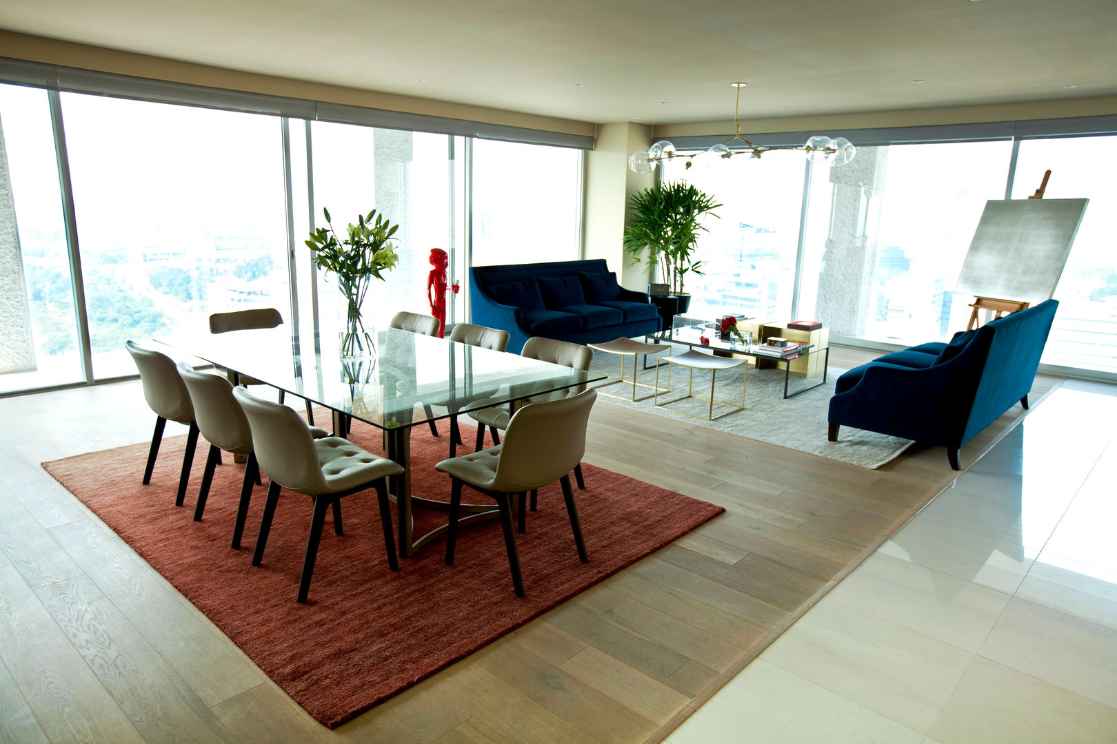 Departamento en Santa Fe, MAAD arquitectura y diseño MAAD arquitectura y diseño Eclectic style dining room