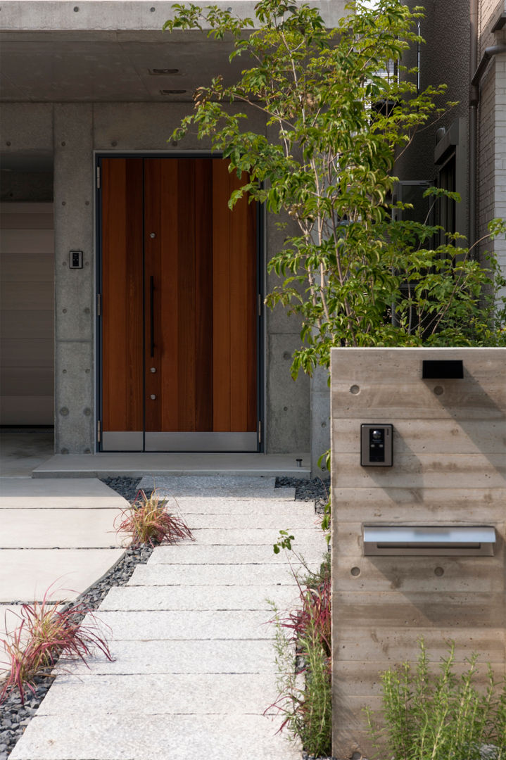 Garden Terrace House, Sakurayama-Architect-Design Sakurayama-Architect-Design Casas eclécticas