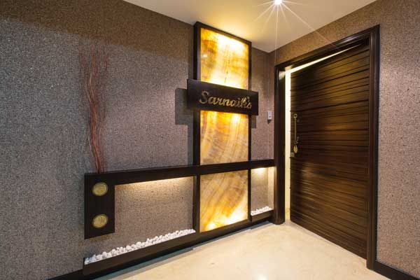 SARNAIK'S, Studio Vibes Studio Vibes Modern corridor, hallway & stairs