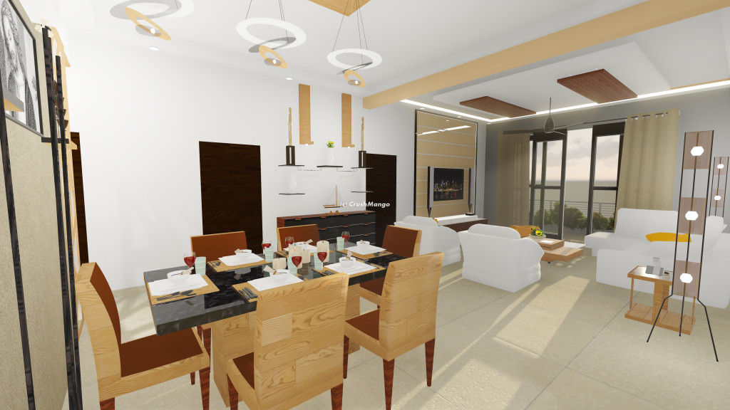 Residential Interiors, Crush Mango Crush Mango Comedores modernos