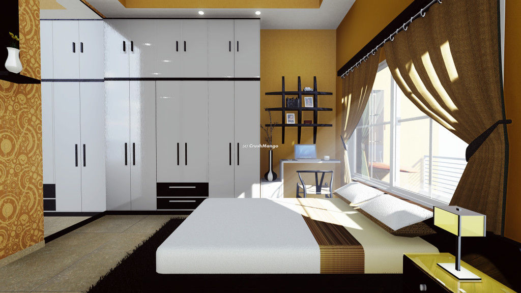 Residential Interiors, Crush Mango Crush Mango Modern style bedroom