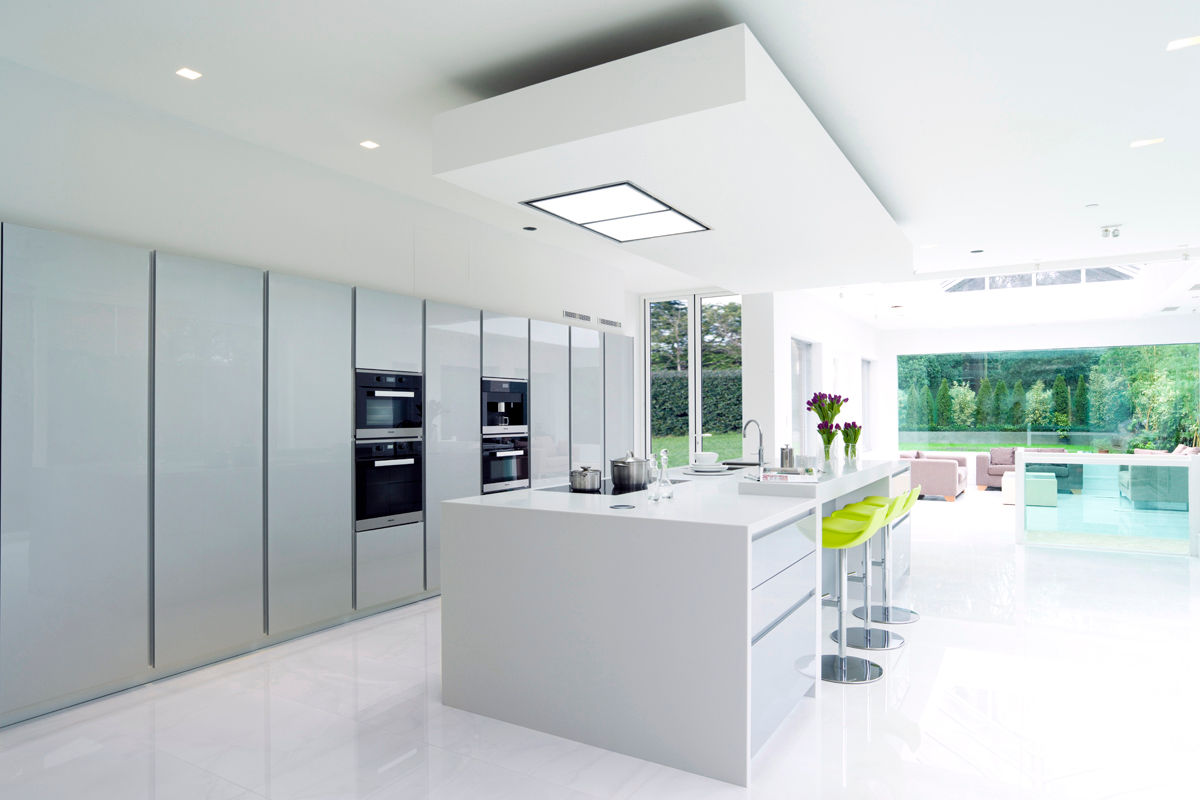 Pedini Dune Metallic Silver homify Kitchen