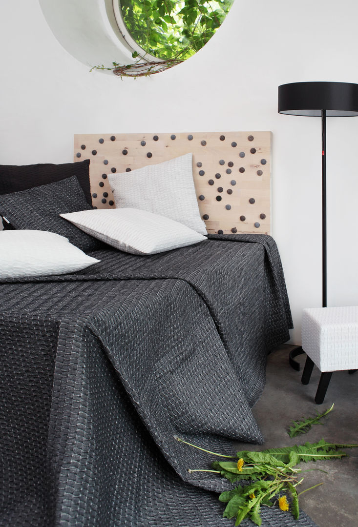 Natürliche Wohntextilien für einen Scandi-Look, Baltic Design Shop Baltic Design Shop Scandinavian style bedroom Accessories & decoration