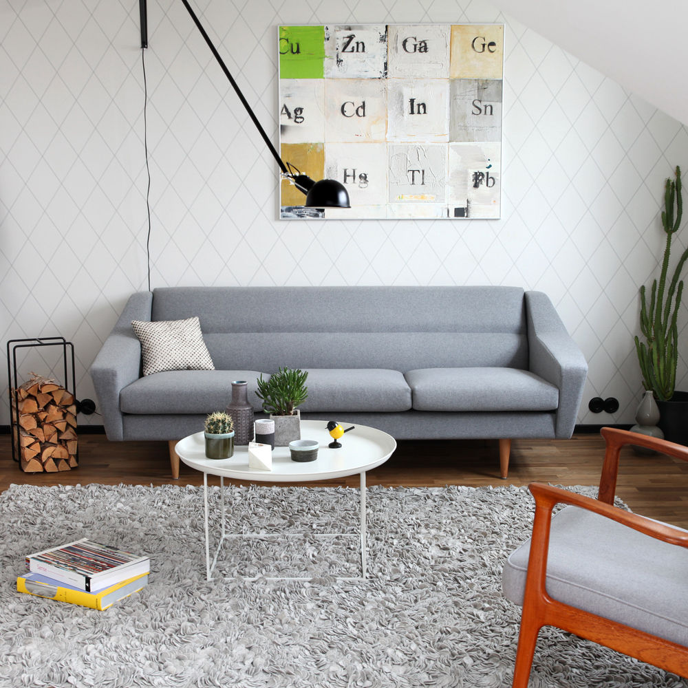 Wohnzimmer skandinavisch einrichten, Baltic Design Shop Baltic Design Shop غرفة المعيشة أريكة ومقاعد إسترخاء