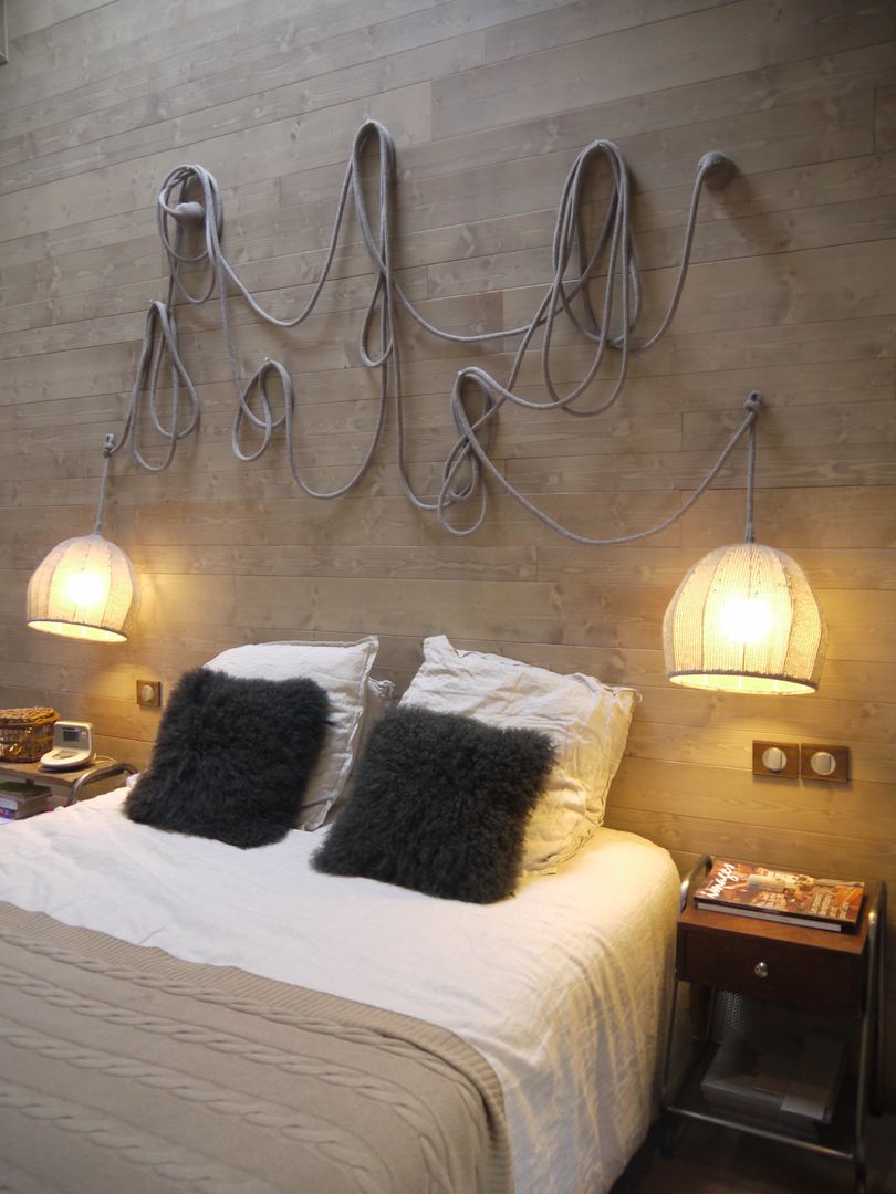 homify Eclectische slaapkamers Hout Hout