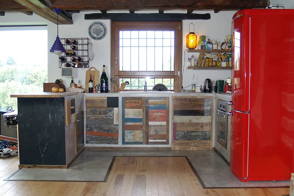 Cucina Open, Laquercia21 Laquercia21 مطبخ Cabinets & shelves