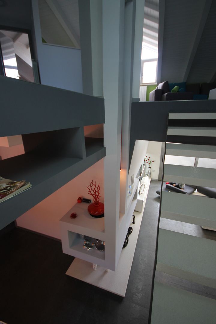 Luxury Home, Studio Ferlenda Studio Ferlenda Modern corridor, hallway & stairs