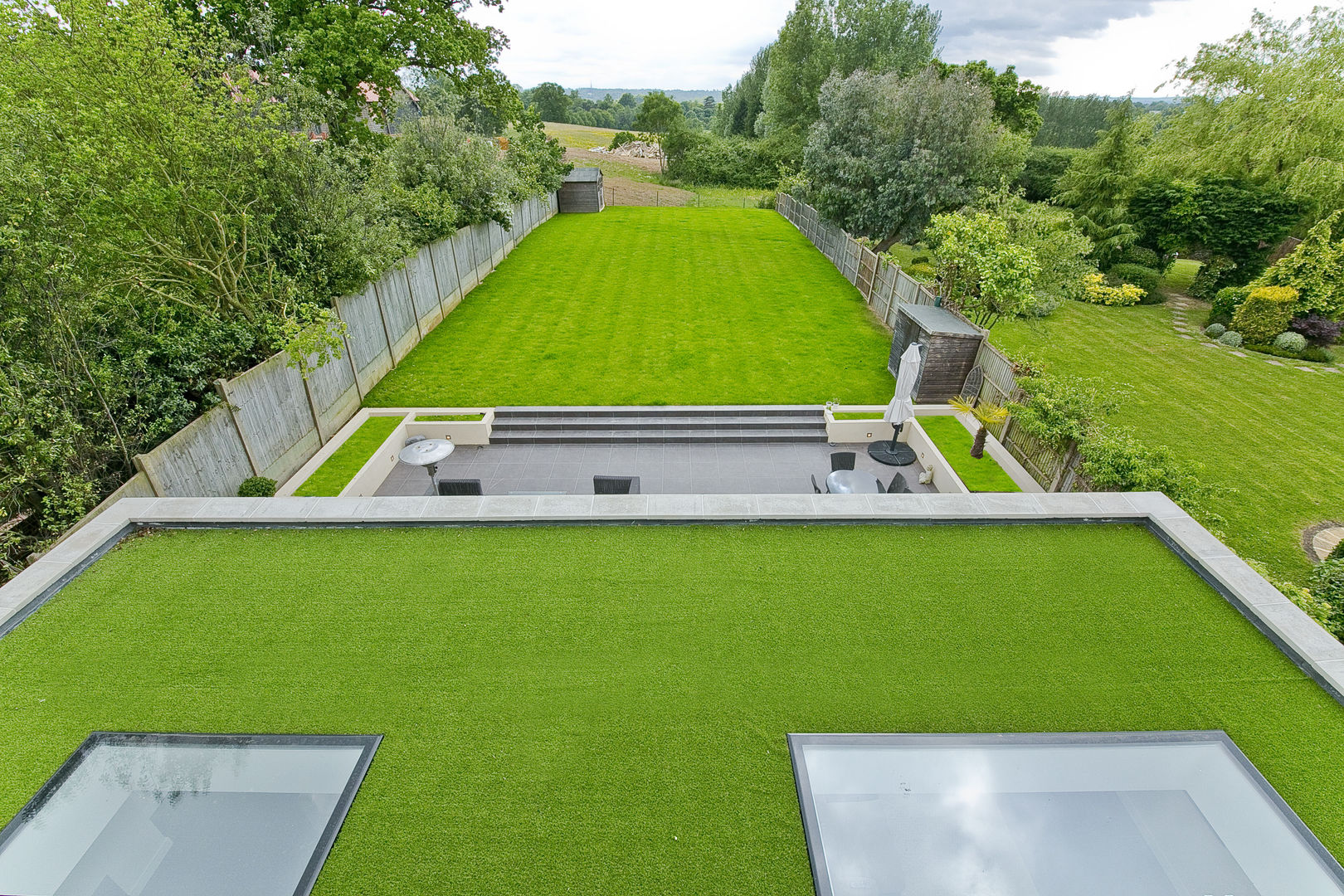 Private residential house - Elstree, New Images Architects New Images Architects Modern Garden