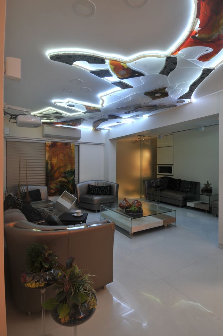 Site at Juhu, Mybeautifulife Mybeautifulife Modern living room