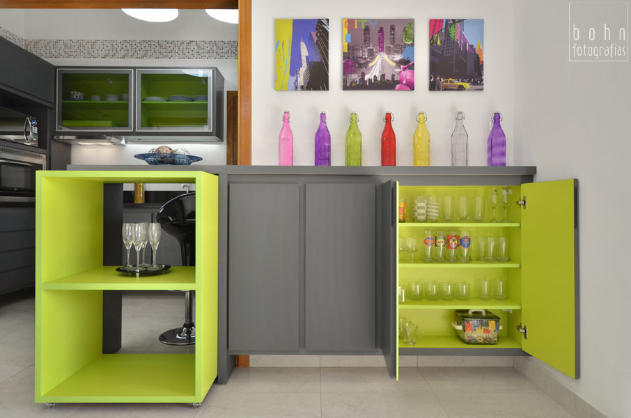 Equilibrio de cores , Bethina Wulff Bethina Wulff Modern kitchen