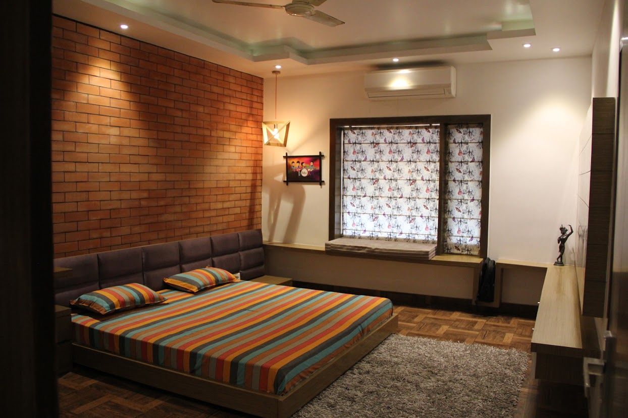 Chand Residence, Studio Ezube Studio Ezube Modern style bedroom