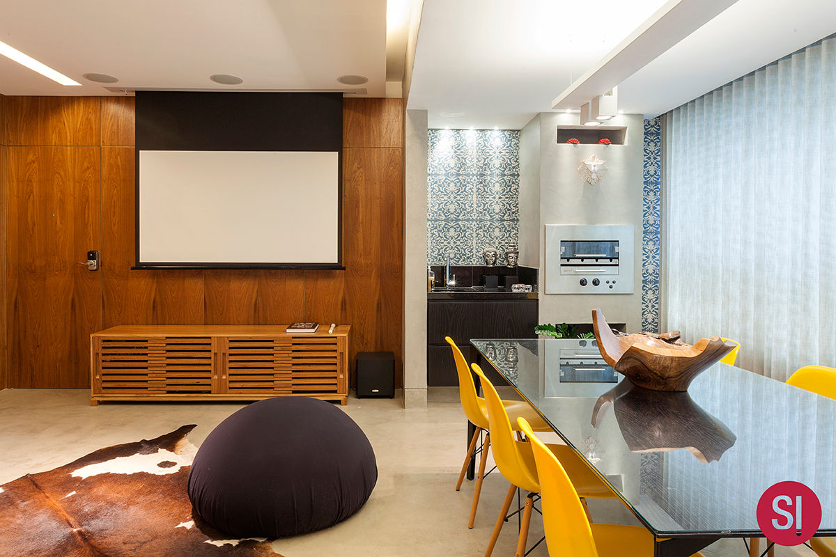 Apartamento CM Botti Arquitetura e Interiores-Natália Botelho Salas de jantar modernas Acessórios e decoração