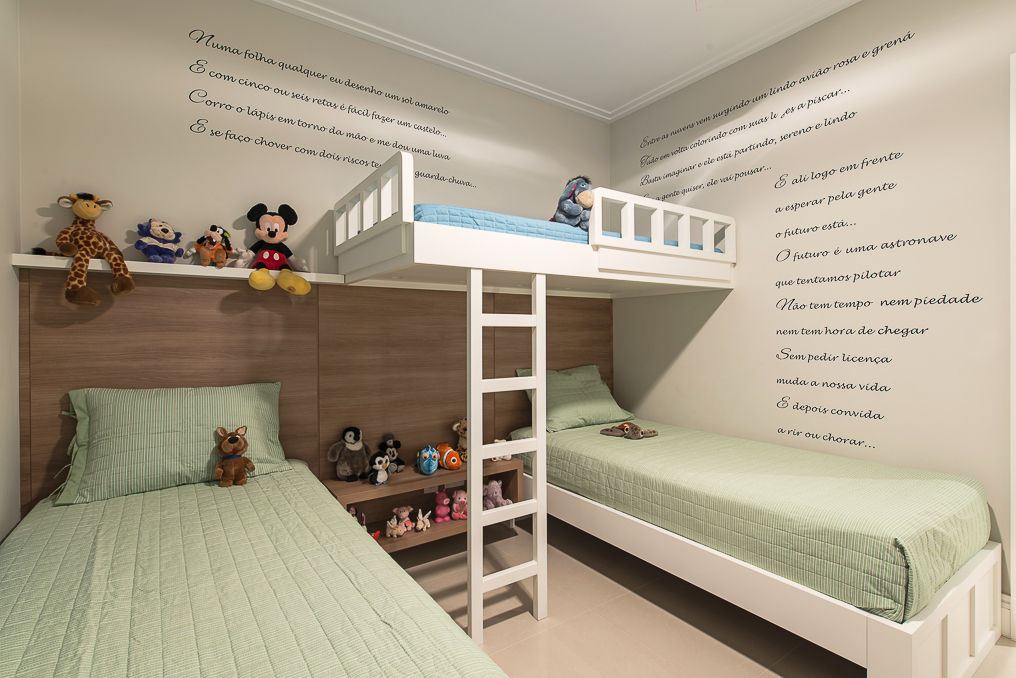 Apartamento Florianopolis, Locus Arquitetura Locus Arquitetura Nursery/kid’s room