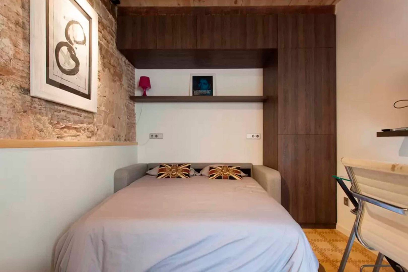 Vivienda Fusteria, Brick Serveis d'Interiorisme S.L. Brick Serveis d'Interiorisme S.L. Modern style bedroom