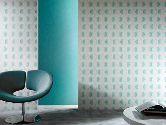 Wallcovering, magnetto lifestyle magnetto lifestyle Paredes e pisos modernos Papel de parede