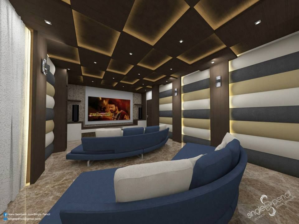 homify Modern media room