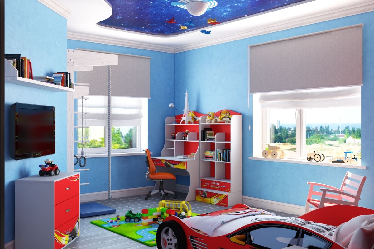 Комната для мальчика, Студия дизайна "New Art" Студия дизайна 'New Art' Eclectic style nursery/kids room