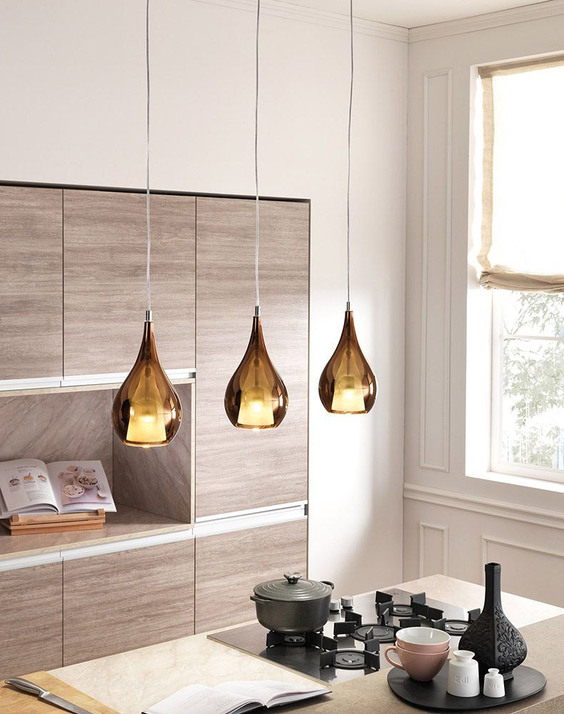 ZOE, Cangini e Tucci Cangini e Tucci Modern kitchen Glass Lighting