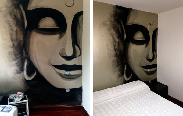 Pintura decorativa, Trestepintan Trestepintan Modern style bedroom Beds & headboards