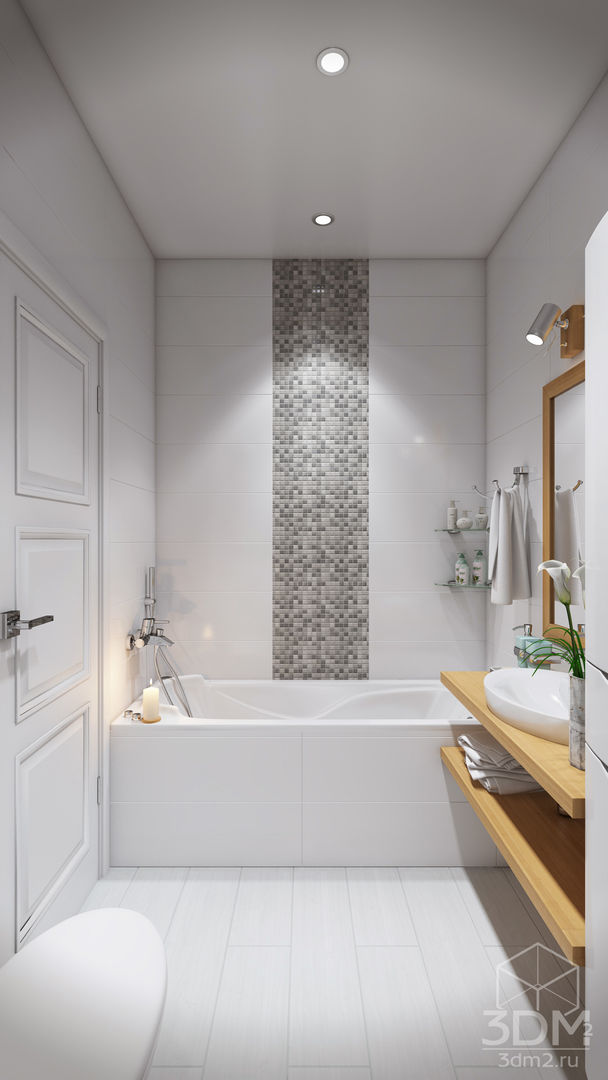 homify Scandinavian style bathroom