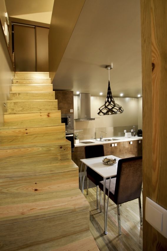 Kiko House, RH Casas de Campo Design RH Casas de Campo Design Modern corridor, hallway & stairs