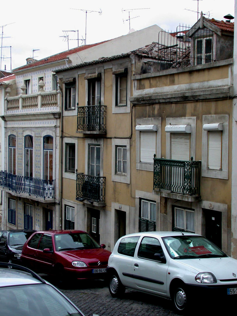 Reabilitação de prédio na Rua das Trinas, DNSJ.arq DNSJ.arq