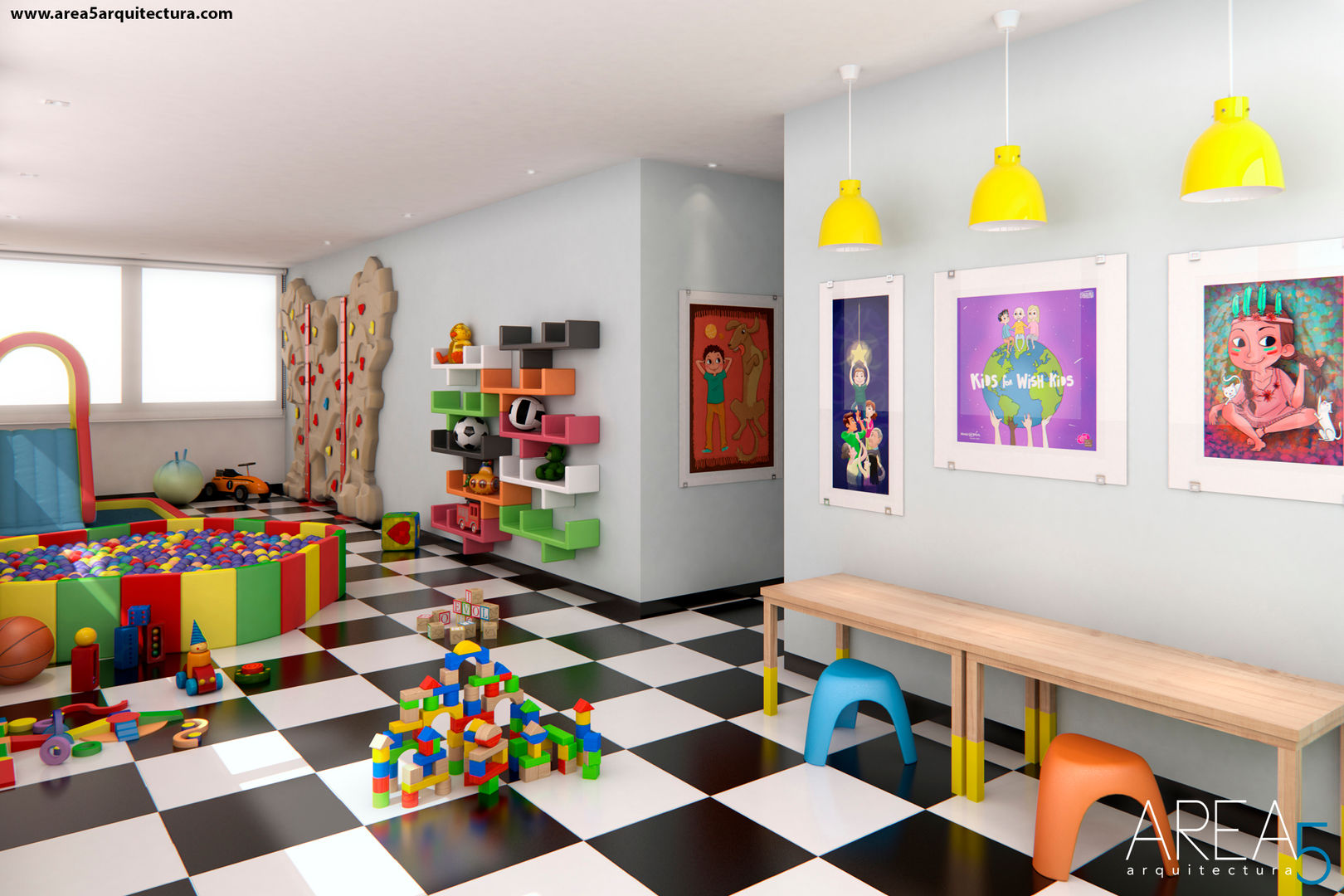 Proyecto de viviendas de lujo - Morano Mare, Raul Caballeria Arquitectos S.A.S Raul Caballeria Arquitectos S.A.S Modern nursery/kids room