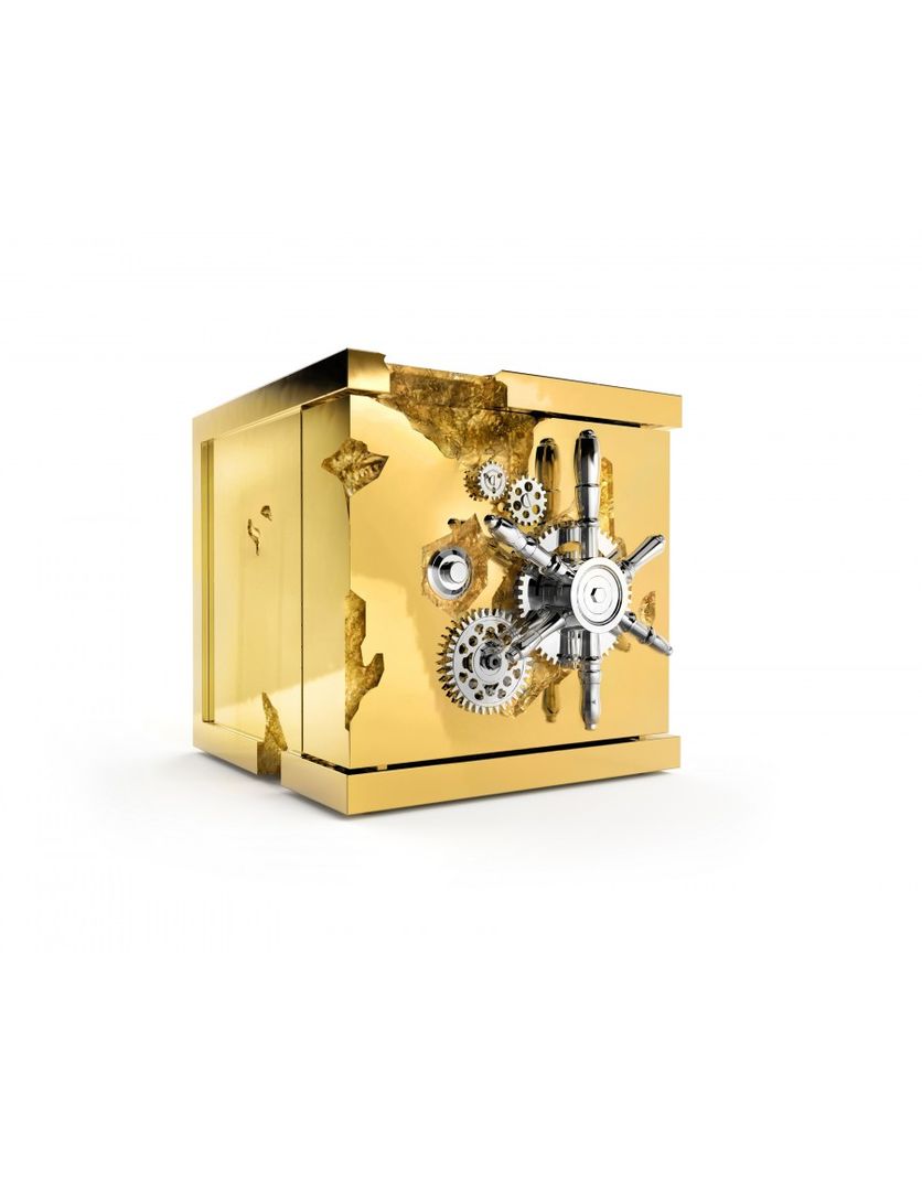 MILLIONAIRE Jewelry Safe By Boca do Lobo, Be-Luxus Be-Luxus Коммерческие помещения Офисные помещения и магазины