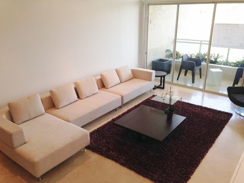 Apto. Colinas de Valle Arriba, THE MUEBLES THE MUEBLES Modern living room