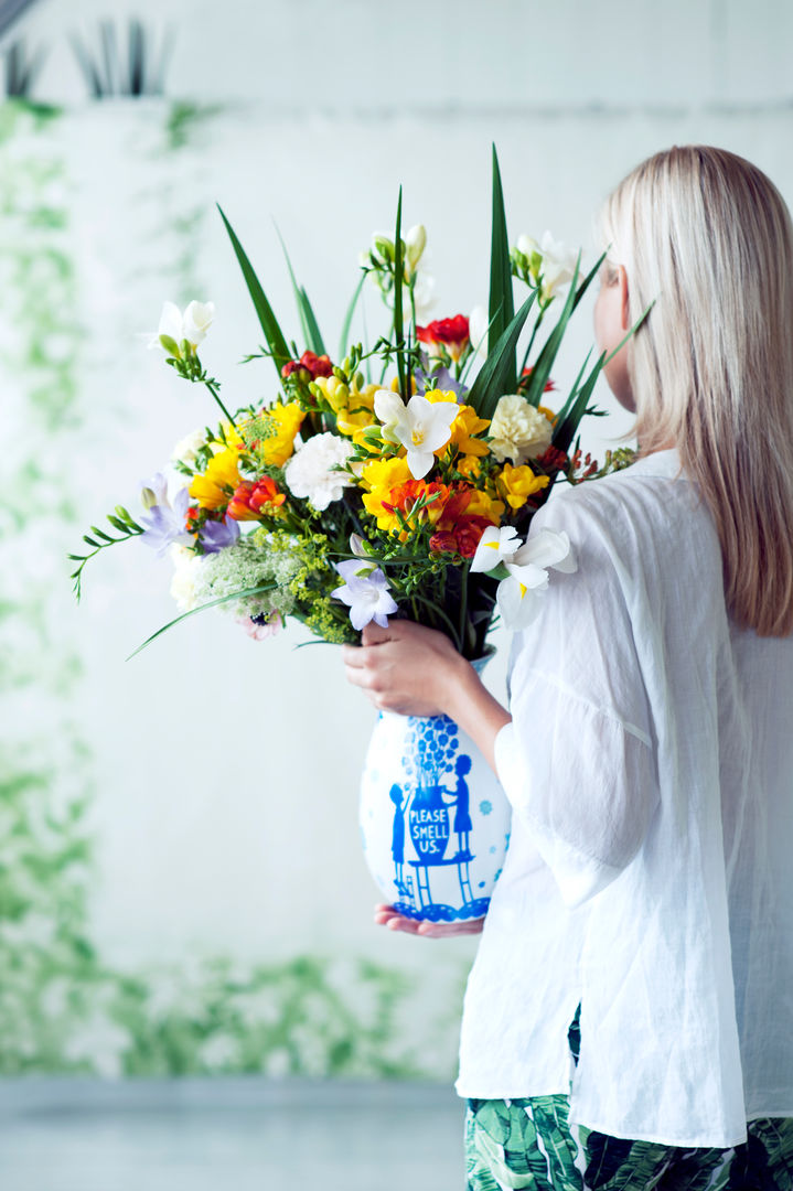 Frühlingsblumen, Tollwasblumenmachen.de Tollwasblumenmachen.de Salas de estilo moderno