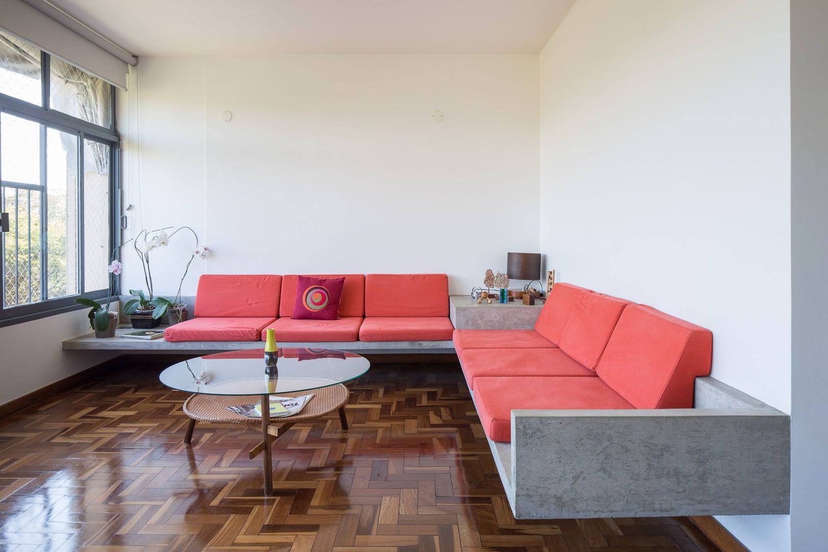 Apartamento Brasilia, LAB606 LAB606 Modern living room