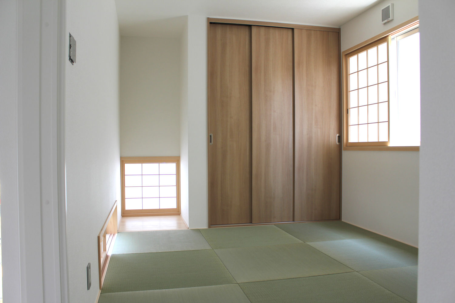 神戸市西区の家, 環境建築計画 環境建築計画 Camera da letto moderna Legno Effetto legno