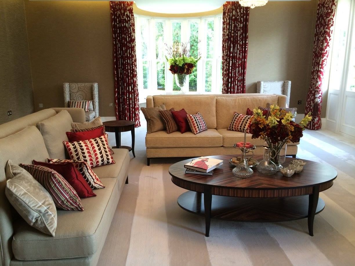 St Georges Hill Living Room homify Livings de estilo clásico Salas y sillones