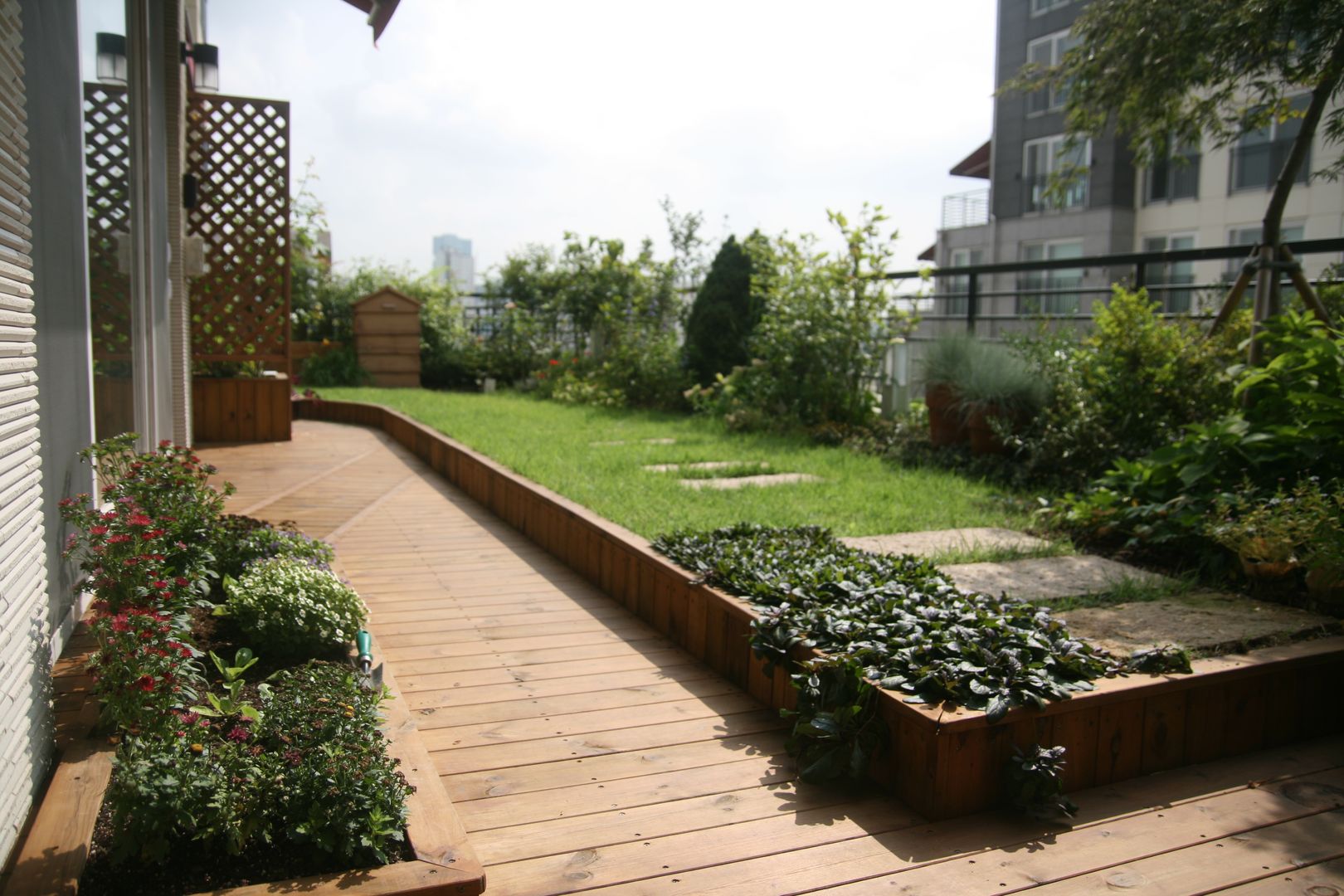 에일린의 뜰, 푸르네 푸르네 Jardines de estilo moderno