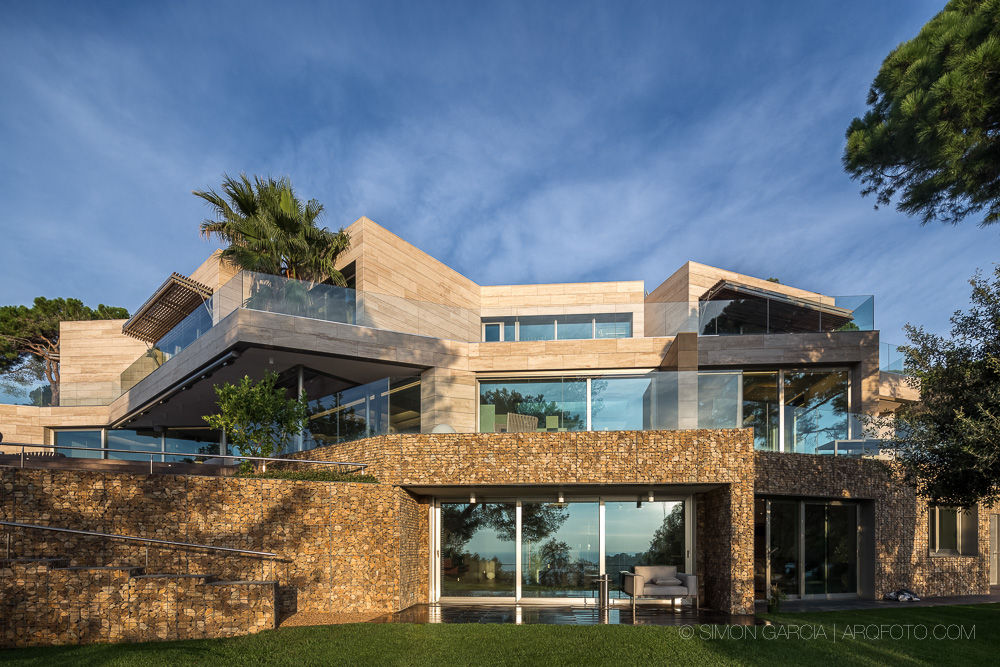 Casa Llorell, Simon Garcia | arqfoto Simon Garcia | arqfoto Casas modernas