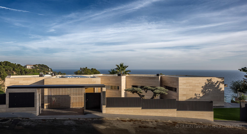 Casa Llorell, Simon Garcia | arqfoto Simon Garcia | arqfoto Casas modernas