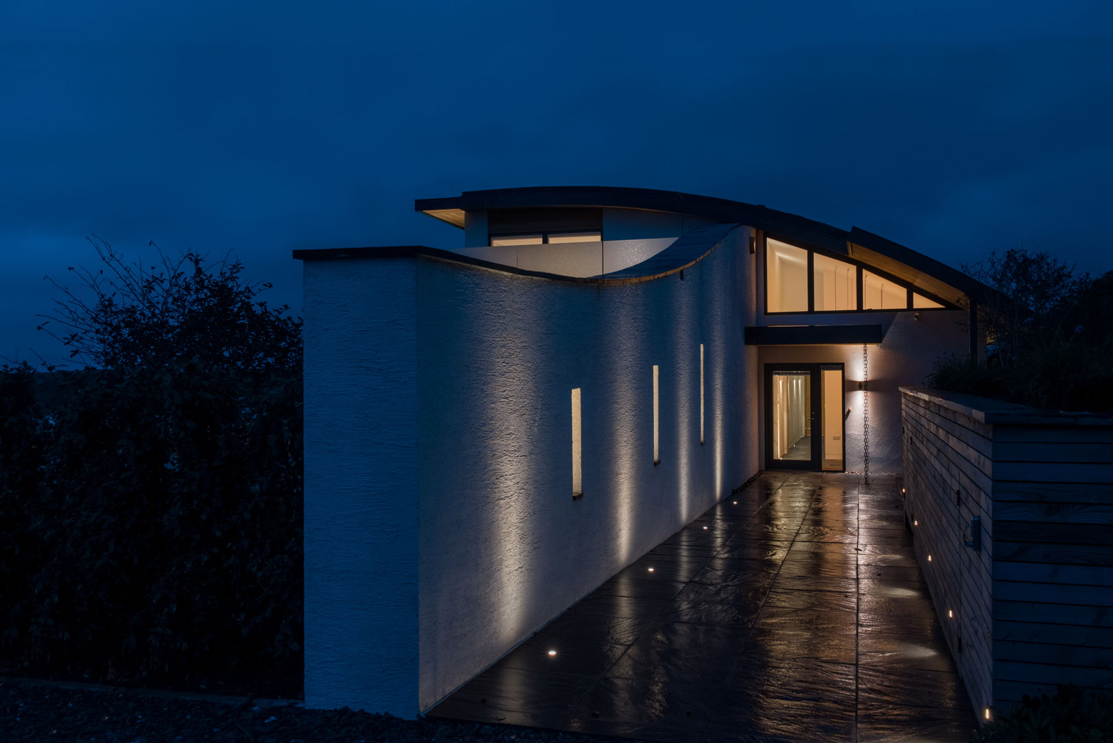 New Contemporary House, Polzeath, Cornwall Arco2 Architecture Ltd Maisons modernes Architects Cornwall, architecture Cornwall, arco2 architects, eco friendly architects, sustainable architects, sustainable architecture, architecture by the sea, beach house architecture,
