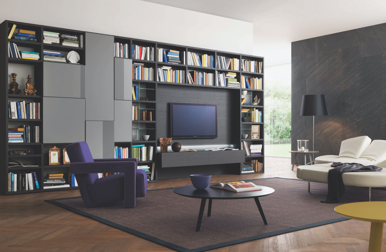 Livitalia Lowboard aus Eiche, Livarea Livarea Modern living room لکڑی Wood effect TV stands & cabinets