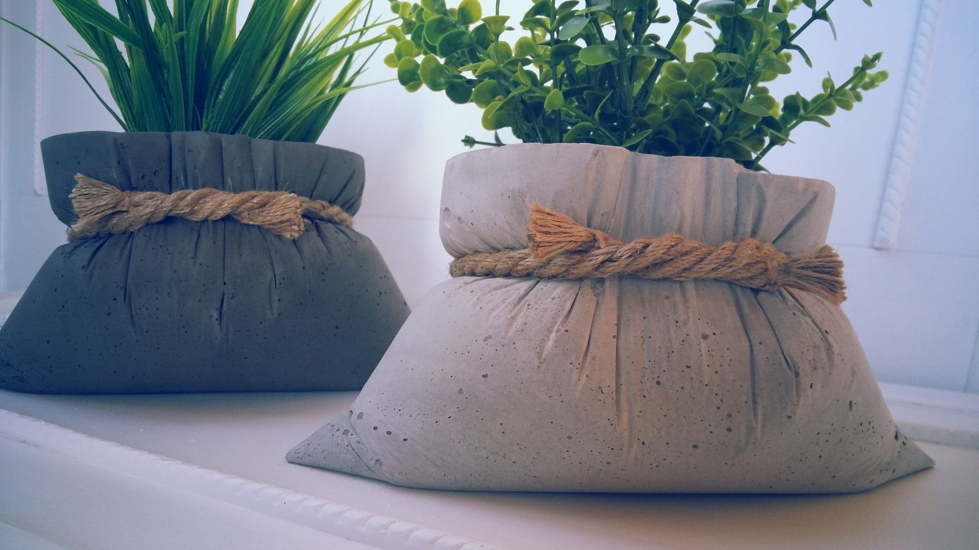 Bolsa de cemento EssE deconcreto Casas de estilo minimalista Accesorios y decoración