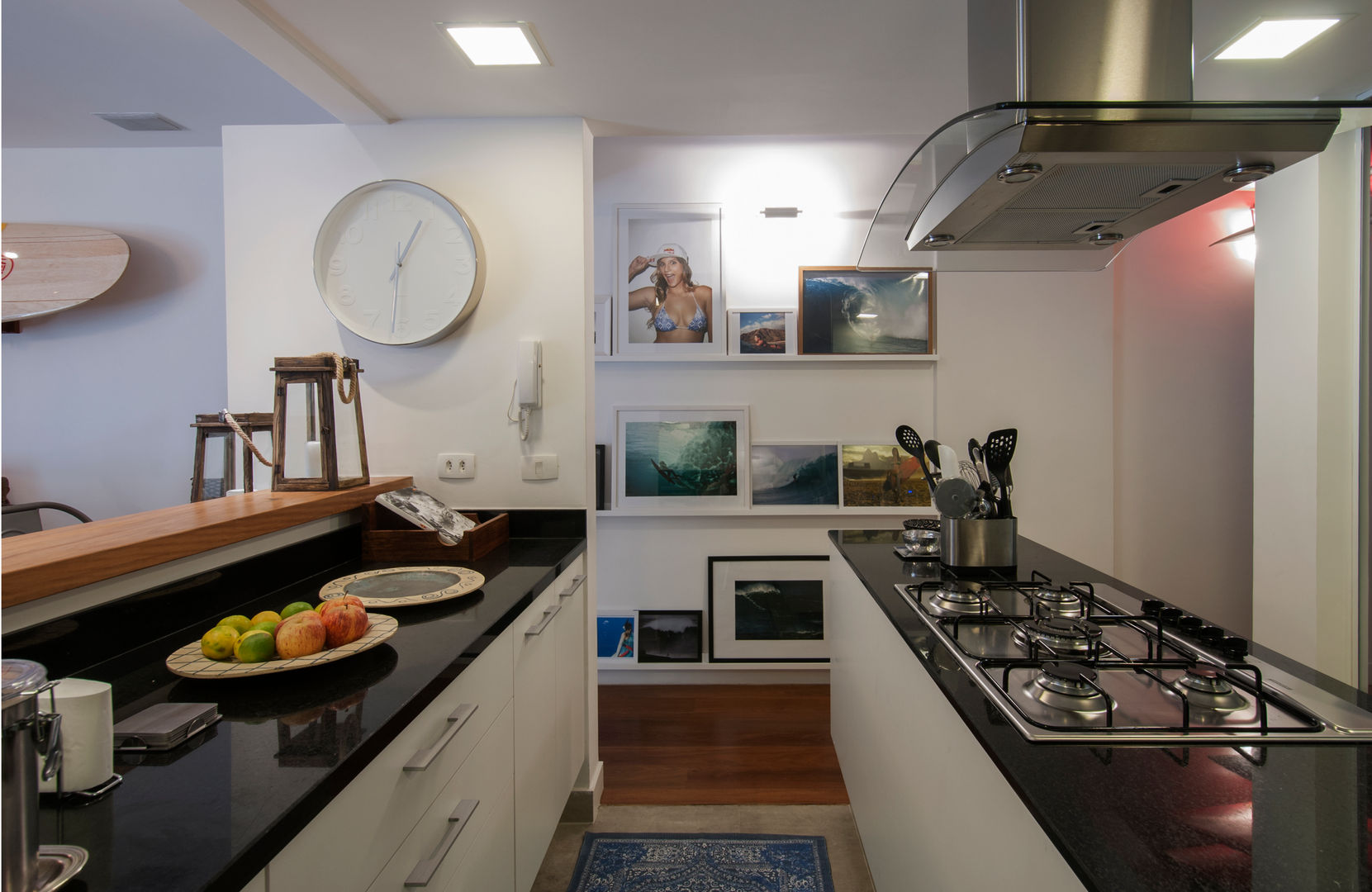 APARTAMENTO JARDIM OCEÂNICO | Cozinha Tato Bittencourt Arquitetos Associados Cozinhas modernas