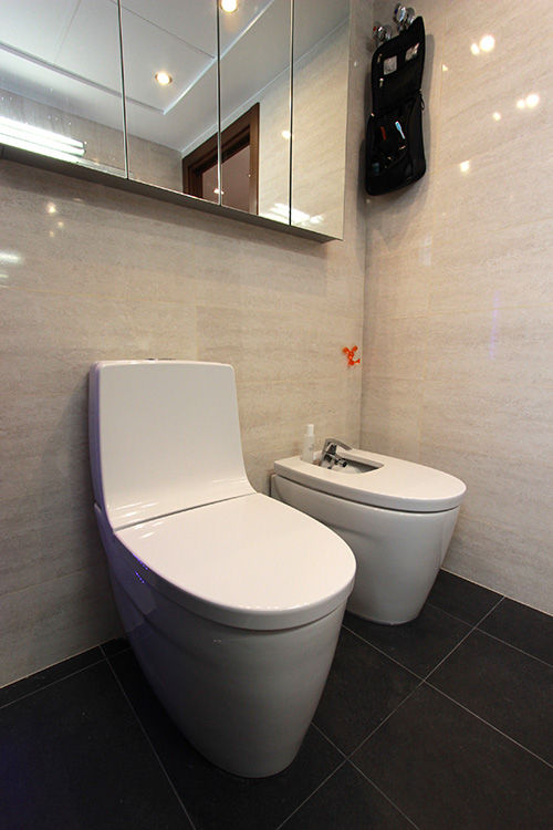 Reforma de vivienda con etiqueta de eficiencia energética A (Gran Alacant, Santa Pola), Novodeco Novodeco Scandinavian style bathroom