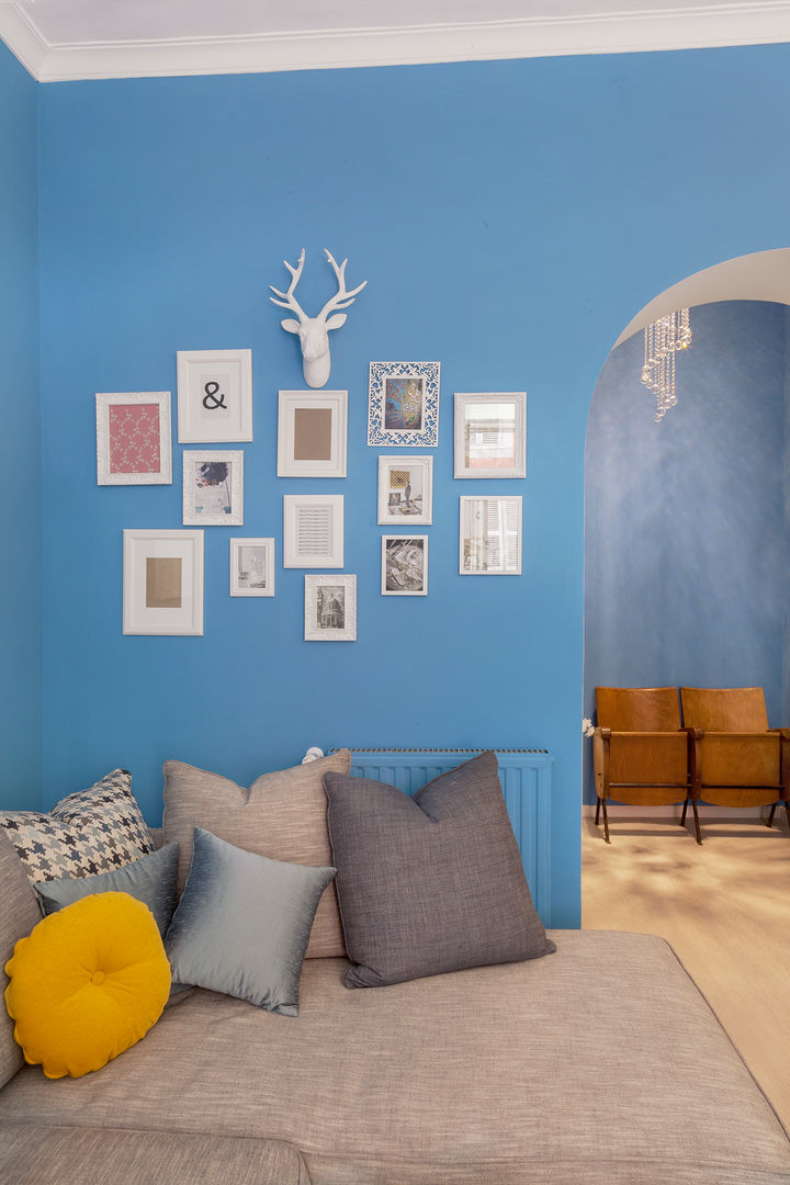 Luxury Apartment in Rome-Piazza di Spagna, Tania Mariani Architecture & Interiors Tania Mariani Architecture & Interiors Eclectic style living room Glass